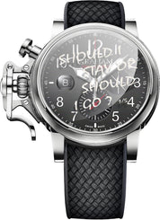 Graham Watch Chronofighter Grand Vintage Graffiti Should I Stay Should I go Limited Edition 2CVDS.B29B.K133S