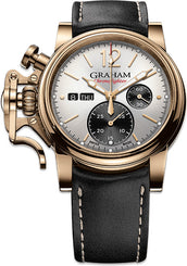 Graham Watch Chronofighter Vintage Bronze Silver Gold 2CVAK.S03A.L127V
