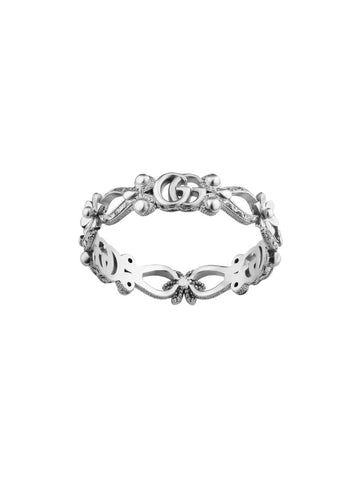 Gucci Flora 18ct White Gold Diamond Ring D