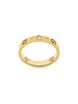 Gucci Icon 18ct Yellow Gold Diamond Heart Band Ring