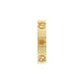 Gucci Icon 18ct Yellow Gold Star Band Ring D