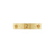 Gucci Icon 18ct Yellow Gold Star Band Ring D
