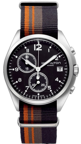 Hamilton Watch Khaki Aviation Pilot Pioneer Chrono Quartz H76552933