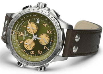 Hamilton Watch Khaki Aviation X-Wind GMT Chrono Quartz