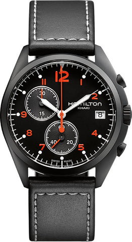 Hamilton Watch Khaki Aviation Pilot Pioneer Chrono Quartz H76582733
