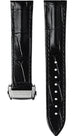 Hamilton Strap Jazzmaster Aligator Leather Black H600.324.116