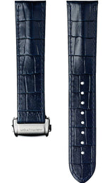 Hamilton Strap Jazzmaster Aligator Leather Blue H600.324.119