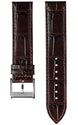 Hamilton Strap Jazzmaster Aligator Leather Brown H600.325.100