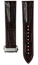 Hamilton Strap Jazzmaster Aligator Leather Brown H600.425.102