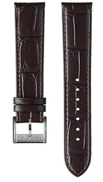 Hamilton Strap Jazzmaster Aligator Leather Brown H600.324.101