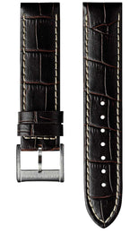 Hamilton Strap Jazzmaster Aligator Leather Brown H600.325.101