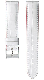Hamilton Strap Jazzmaster Aligator Leather White H600.324.113
