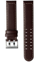 Hamilton Strap Khaki Aviation Leather Brown H600.646.106