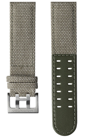 Hamilton Strap Khaki Field Canvas Green H600.706.107