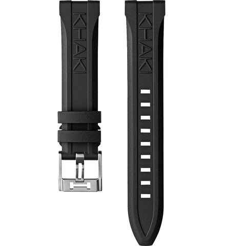 Hamilton Strap Khaki Navy Rubber Black