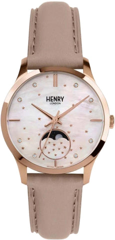 Henry London Watch Moonphase Ladies HL35-LS-0320