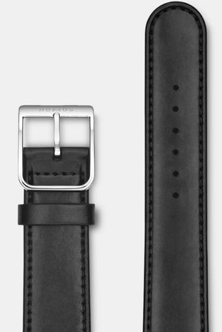 Nomos Glashutte Watch Lambda White Gold Zeiger Geblaut Sapphire Crystal