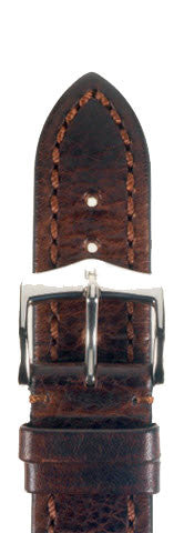 Hirsch Strap Lucca Brown Large 20mm 