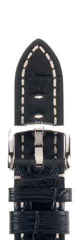 Hirsch Strap Knight Black Large 22mm 