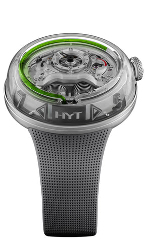 HYT Watches H5 Green Fluid Limited Edition H02351