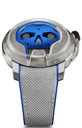 HYT Watches SKULL 48.8 Titanium Blue H01579