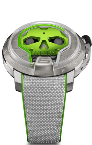 HYT Watches SKULL 48.8 Titanium Green H01656