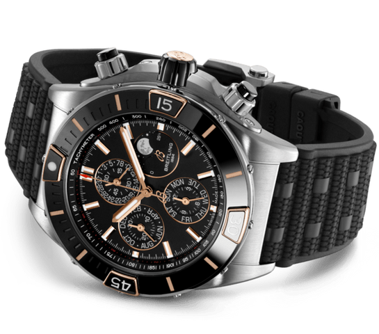 Breitling Watch Super Chronomat Four Year Calendar Two Tone