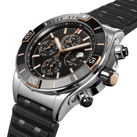 Breitling Watch Super Chronomat Four Year Calendar Two Tone