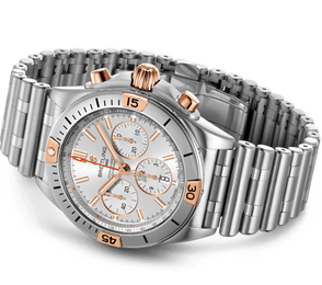 Breitling Chronomat B01 42 Silver Bracelet Watch