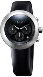 Ikepod Watch Chronopod Black PPK C007-SI-LB