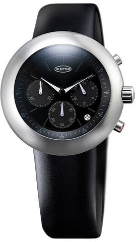 Ikepod Watch Chronopod Black PPK C007-SI-LB