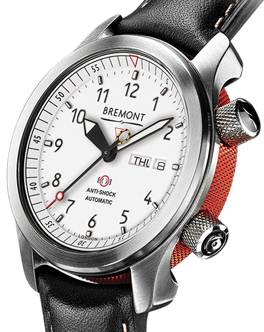 Bremont Watch Martin Baker MBII White Orange D