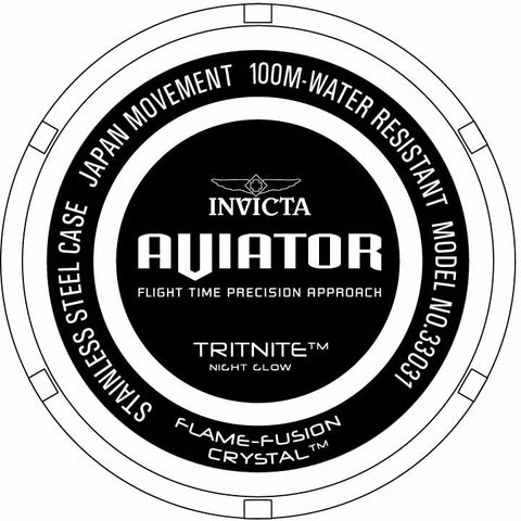 Invicta Watch Aviator Mens