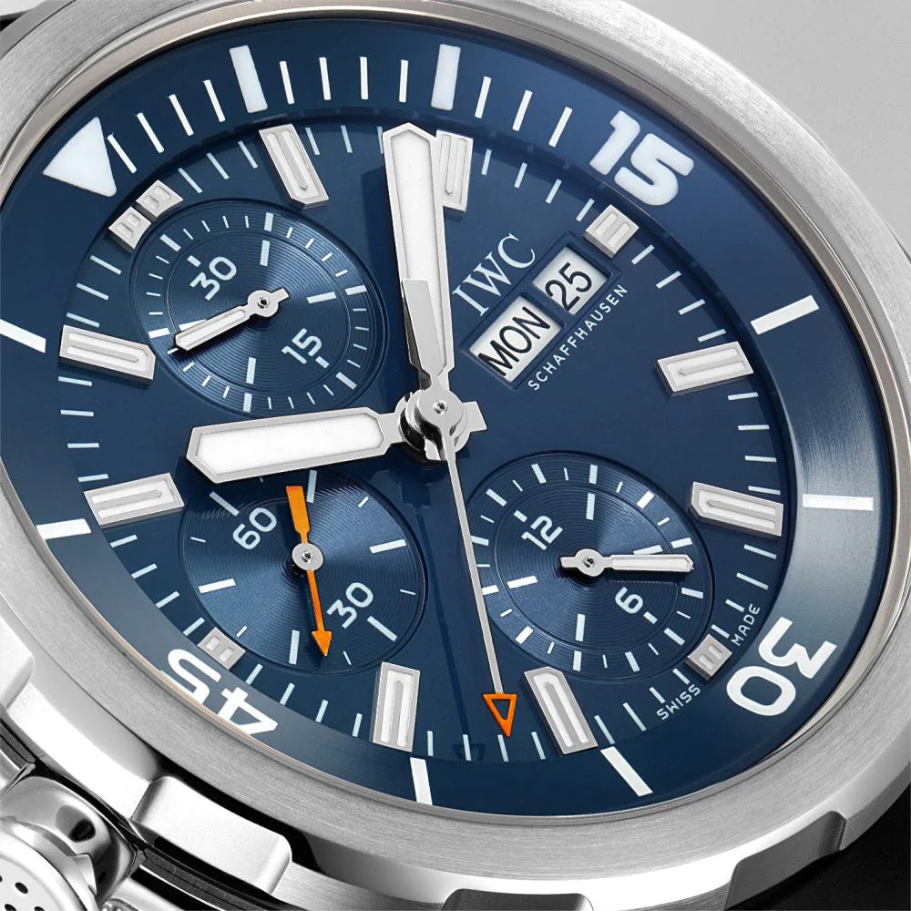 IWC Watch Aquatimer Edition Expedition Jacques Yves Cousteau IW376805 ...