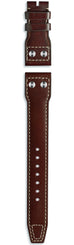 IWC Strap Calfskin Marron Brown For Folding Clasp XSIWA35485