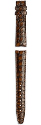 IWC Strap Aligator Dark Brown For Butterfly Clasp XS IWE12501