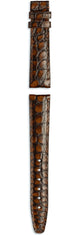 IWC Strap Aligator Dark Brown For Butterfly Clasp XS IWE12501