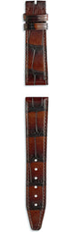 IWC Strap Aligator Marron Brown For Pin Buckle XL IWE03421