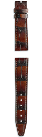 IWC Strap Aligator Marron Brown For Pin Buckle XXS IWE03422