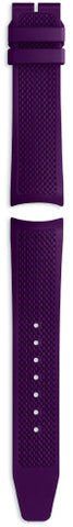 IWC Strap Rubber Portugieser Chrono 20/18mm Purple