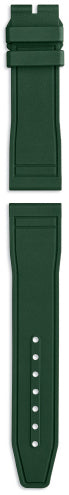 IWC Strap Rubber Pilot's Chrono 43 21/18mm Green