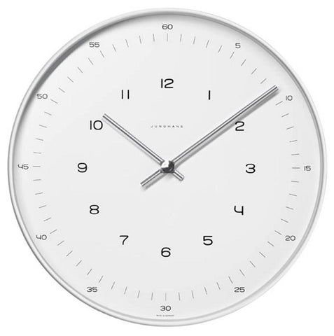 Junghans Wall Clock Max Bill Quartz 30cm 367/6047.00