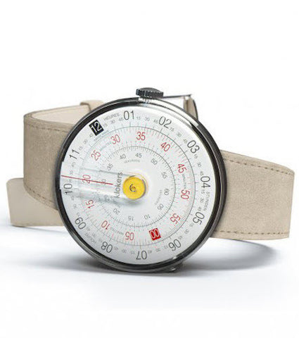 Klokers Watch KLOK-01-D1 Yellow Simple KLOK-01-D1 KLINK-01-MC6
