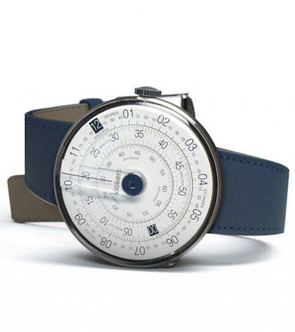 Klokers Watch KLOK-01-D4 Blue Simple KLOK-01-D4 KLINK-01-MC3