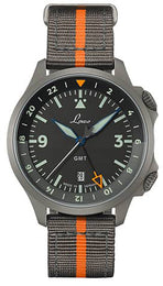 Laco Watch Pilot Frankfurt GMT Schwarz 862120
