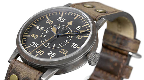 Laco Watch Pilot Watch Original Speyer Erbstuck