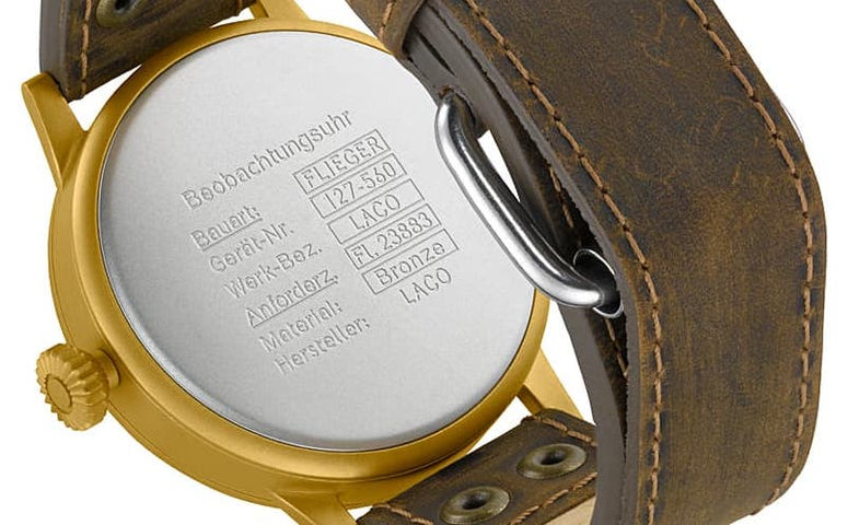 Laco Watch Aviator Friedrichshafen Bronze