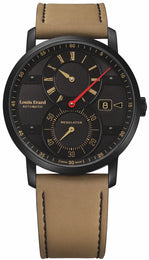 Louis Erard Watch Excellence Black PVD 86236NN12