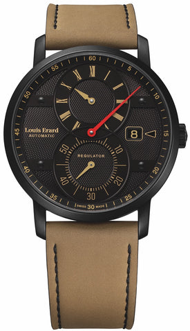 Louis Erard Watch Excellence Black PVD 86236NN12