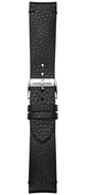 Louis Erard Strap Leather Black Grained 20/18mm BVA130